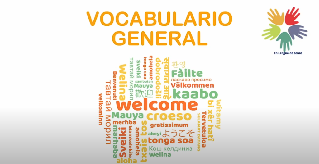 Vocabulario General