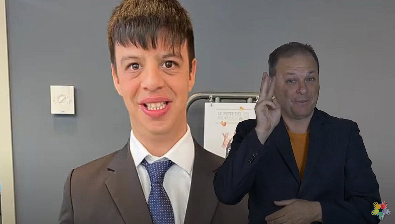 Alejandro Silva, primer trabajador social con síndrome de Williams en Paraguay.