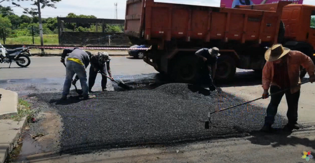 Inician obras de recapado asfáltico en la Avenida Cacique Lambaré