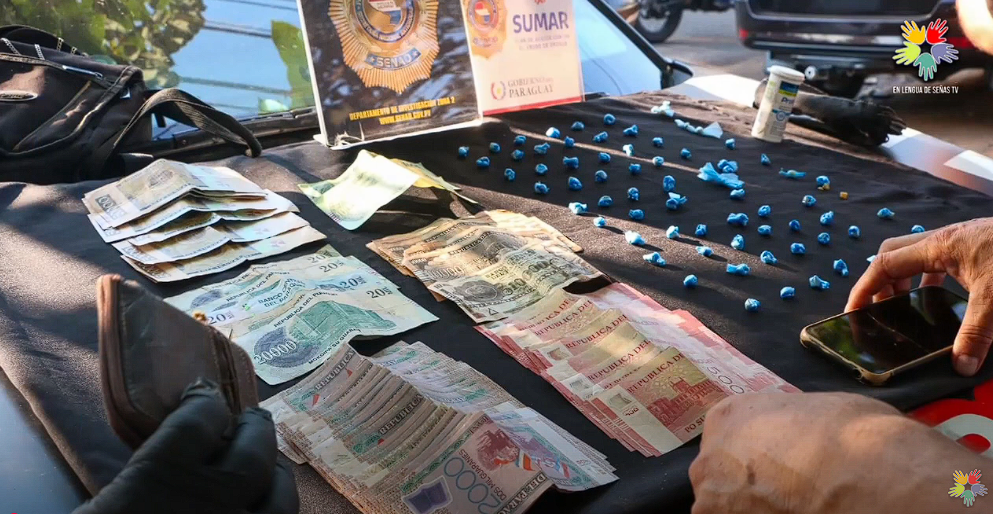 SENAD desmantela punto de microtráfico que tenía fachada comercial