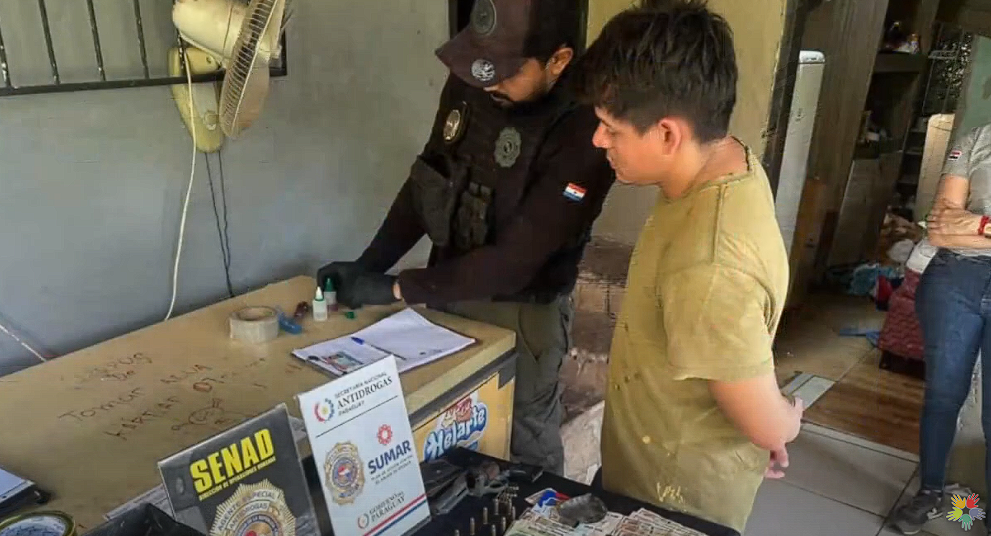 Senad interviene foco de venta de cocaína en San Bernardino
