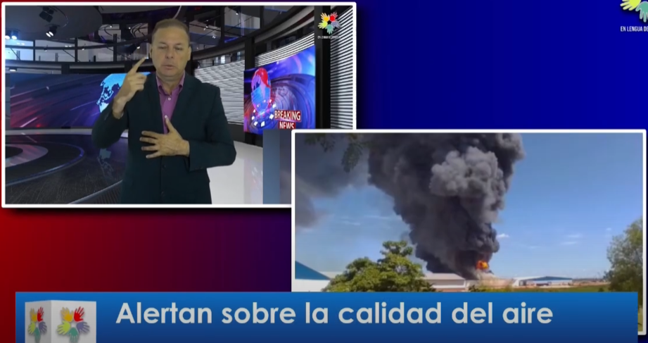 Alertan sobre la calidad del aire en Asunción tras el incendio en un depósito