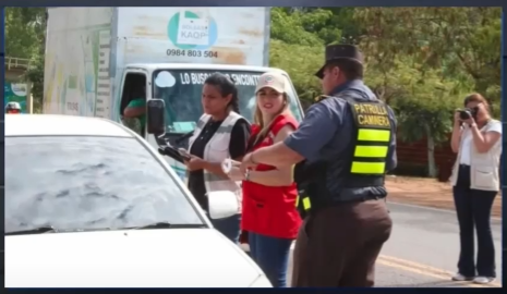 Caminera refuerza control en rutas tras fin de semana largo
