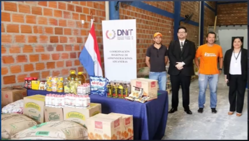 DNIT dona mercaderías a instituciones solidarias del país marzo