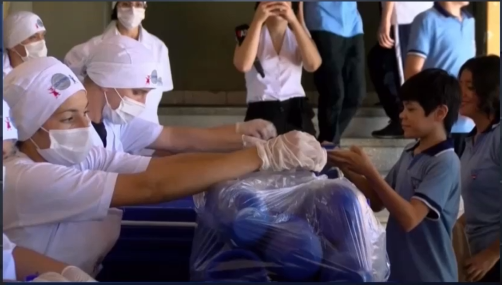 La otra cara de la moneda: Destacan programa Hambre Cero en las escuelas