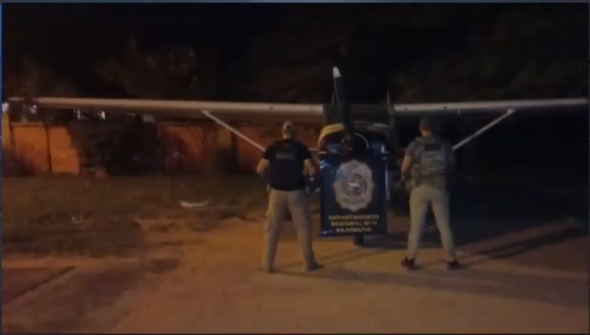 Senad incauta presunta narcoavioneta en Filadelfia