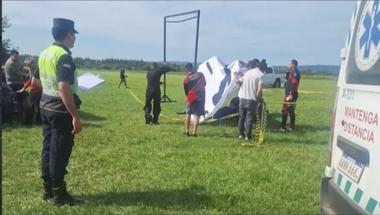 Muere reconocido paracaidista en trágico salto en Ypacaraí
