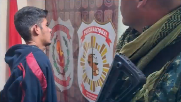 Acusado de integrar una organización delictiva, es capturado.