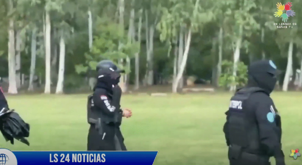 Asi trasladaron a esposa de Marset hasta la prisión de viñas cue