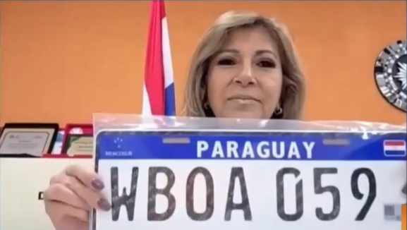 Nueva chapa Mercosur