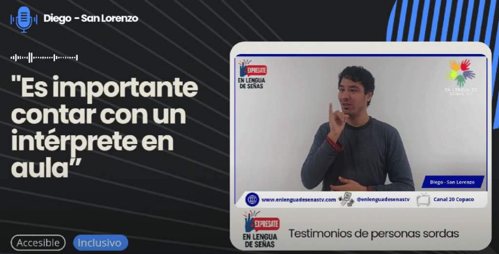 EPISODIO 4! Exprésate en Lengua de Señas Conocé a Diego González