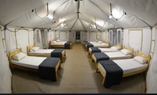 SEN brinda refugio a 61 personas durante la noche más helada del año