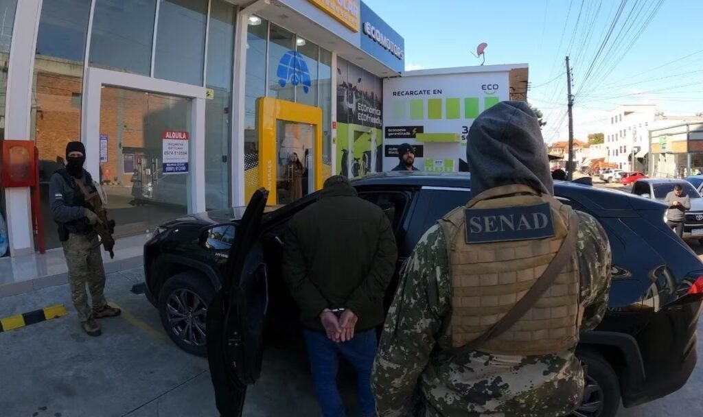 Golpe al crimen organizado: Detienen en Asunción a uno de los delincuentes más buscados de Brasil