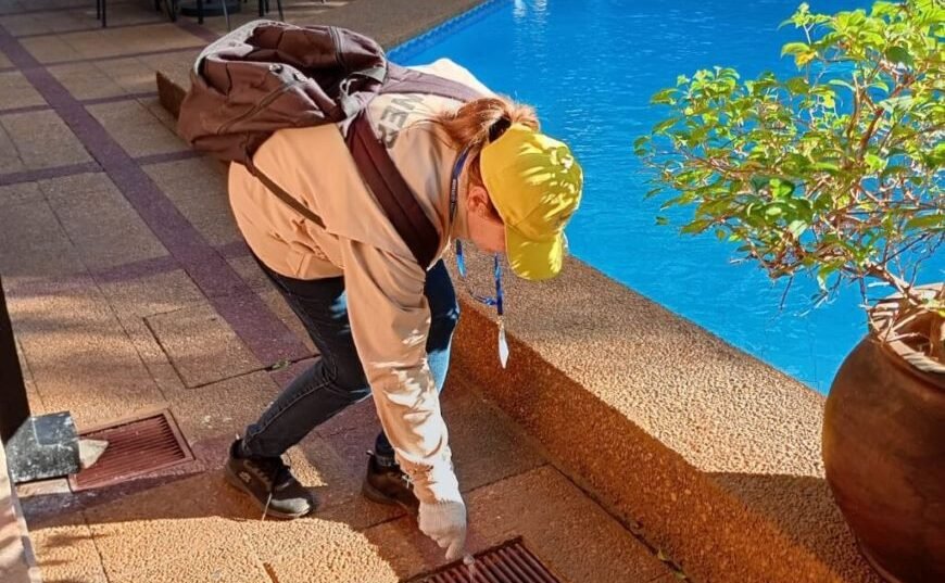 🦟 Operativo sanitario contra el dengue en sedes deportivas
