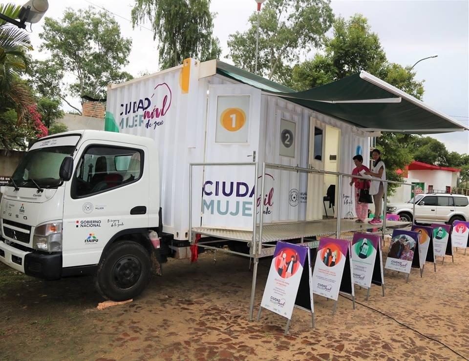 Ciudad Mujer Móvil llega al Departamento de Amambay