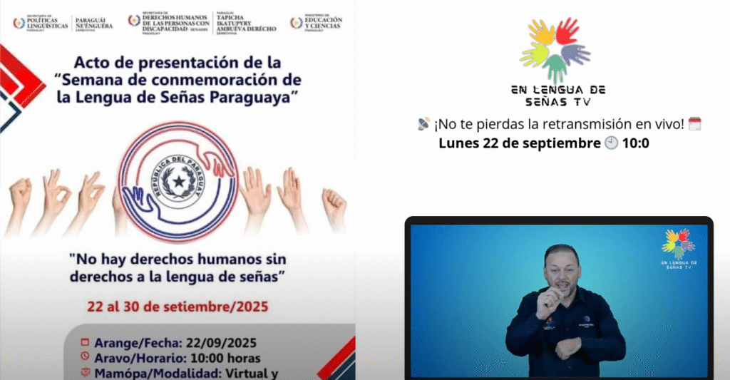“Día Internacional de las Lenguas de Señas”