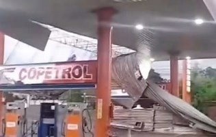 🌪️ Temporal extremo en Paraguay: Vientos de hasta 100 km/h y granizadas en la Región Oriental