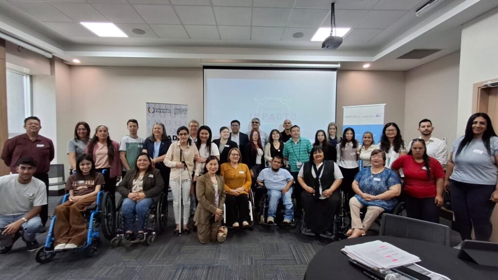 📍 Asunción fue sede de una capacitación transformadora para líderes con discapacidad.