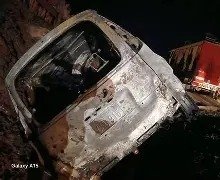 🔥 Tragedia en Ruta PY02: Conductor muere calcinado tras accidente en Juan León Mallorquín