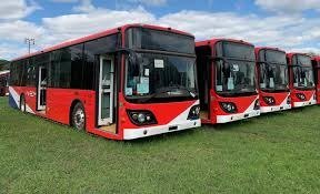 Buses elétricos en Asunción