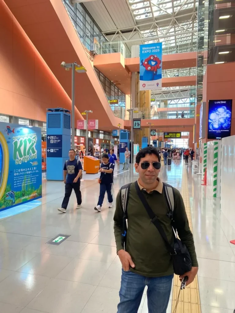 Manuel González está en Japón representando a Paraguay