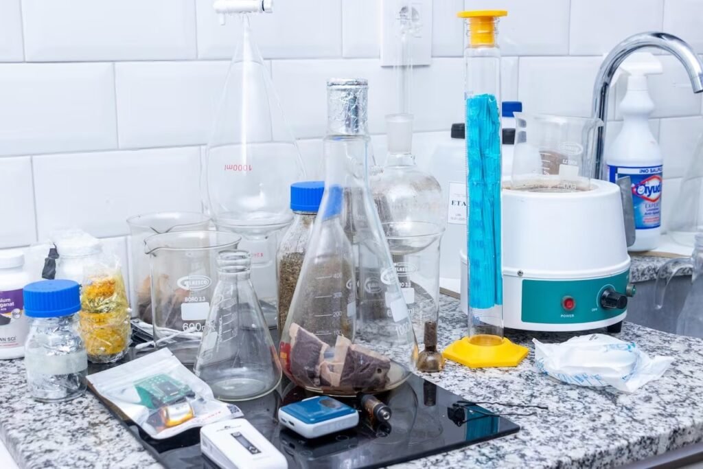 La SENAD desmantela un laboratorio clandestino con tecnología de punta en Luque