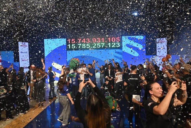 ¡MISIÓN CUMPLIDA! Teletón 2025 supera la meta y garantiza servicios a miles de niños en todo el país