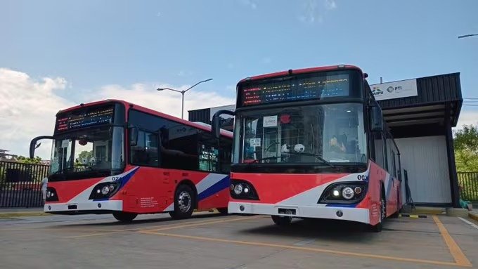 La llegada de los buses eléctricos y su impacto ambiental en Asunción.