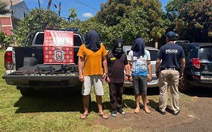 Todos los detalles de la detención de sospechosos de asalto en Alto Paraná.