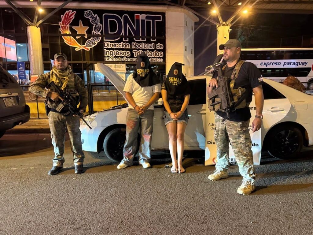 🚨 Control en frontera – operativo SENAD.