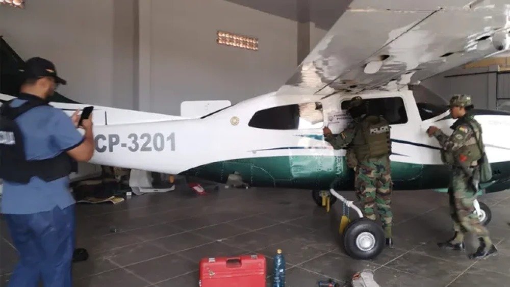 Detienen a boliviano e incautan aeronave en Filadelfia
