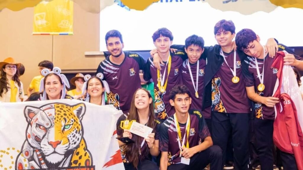 Estudiantes paraguayos brillan en robótica