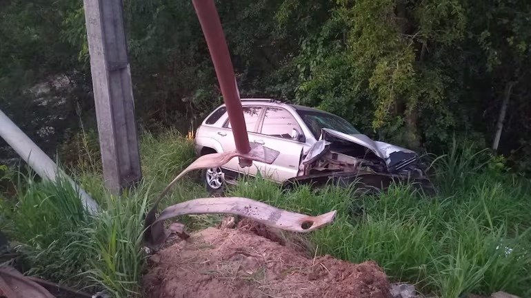 Accidente en autopista Ñu Guasu