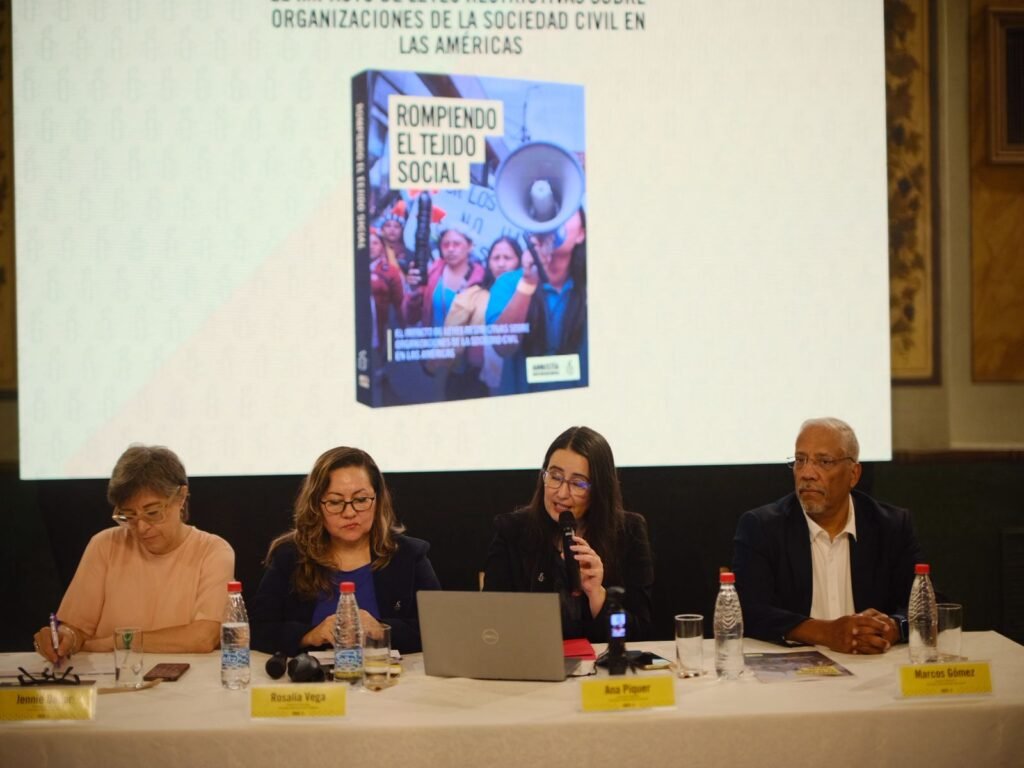 Amnistía Internacional lanza informe: Rompiendo el tejido social