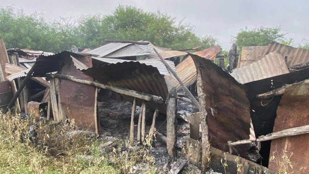 Trágico incendio en Puerto Casado