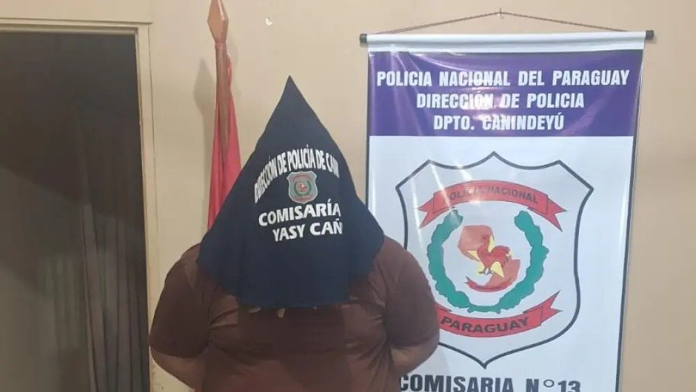Detienen a presunto invasor en Yasy Cañy