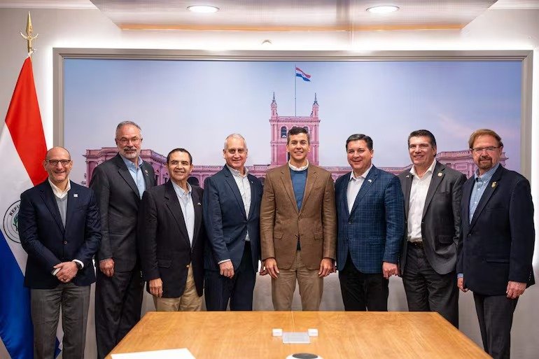 Santiago Peña fortalece cooperación con congresistas de EE.UU.