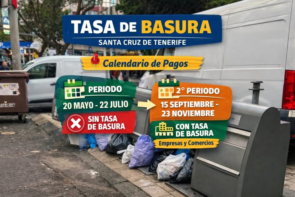 Santa Cruz de Tenerife aclara la Tasa de Basura