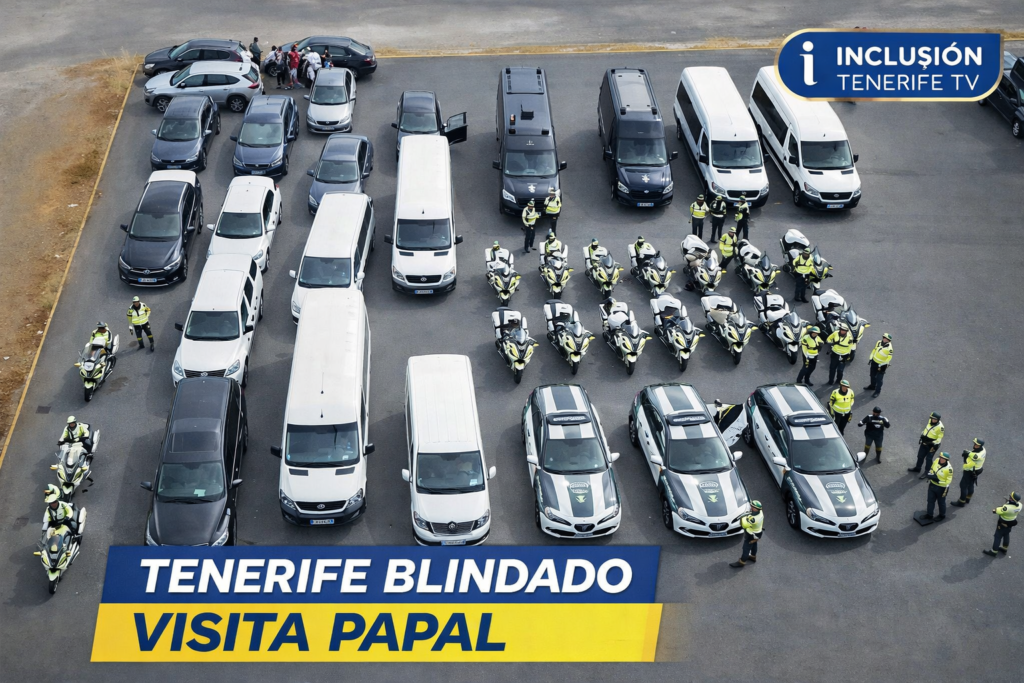 Tenerife se blinda por la visita del Papa
