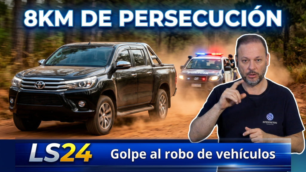 Camioneta robada en Brasil | Persecución en Minga Guazú | Fiscalía investiga