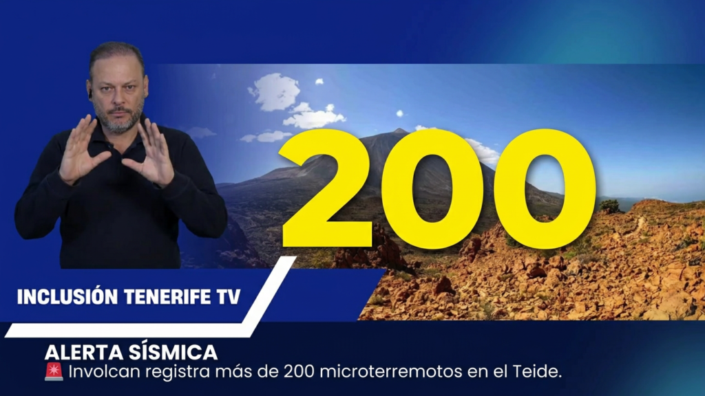 Involcan detecta más de 200 microterremotos en Las Cañadas del Teide | Inclusión Tenerife TV