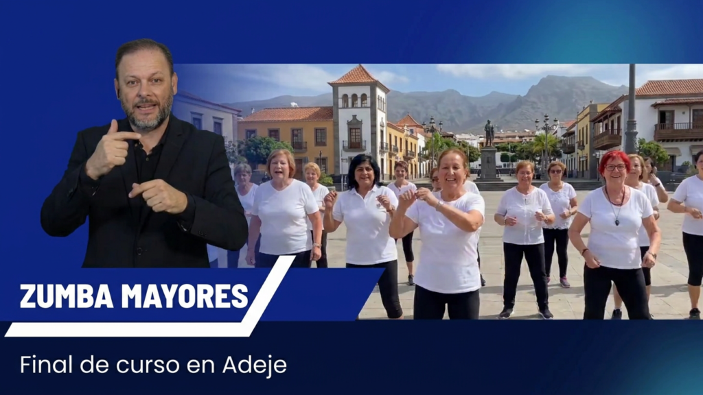 Última clase de zumba en Adeje | Movimiento y salud para mayores | Inclusión Tenerife TV