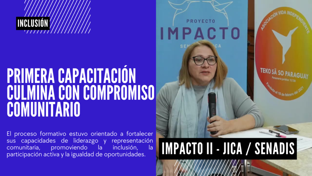 Culmina la primera capacitación en Villarrica con compromiso comunitario