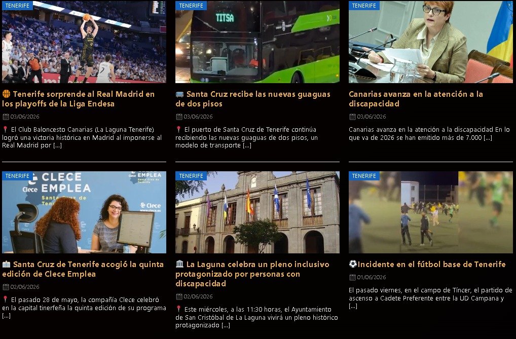 Portal de noticias con lengua de signos española