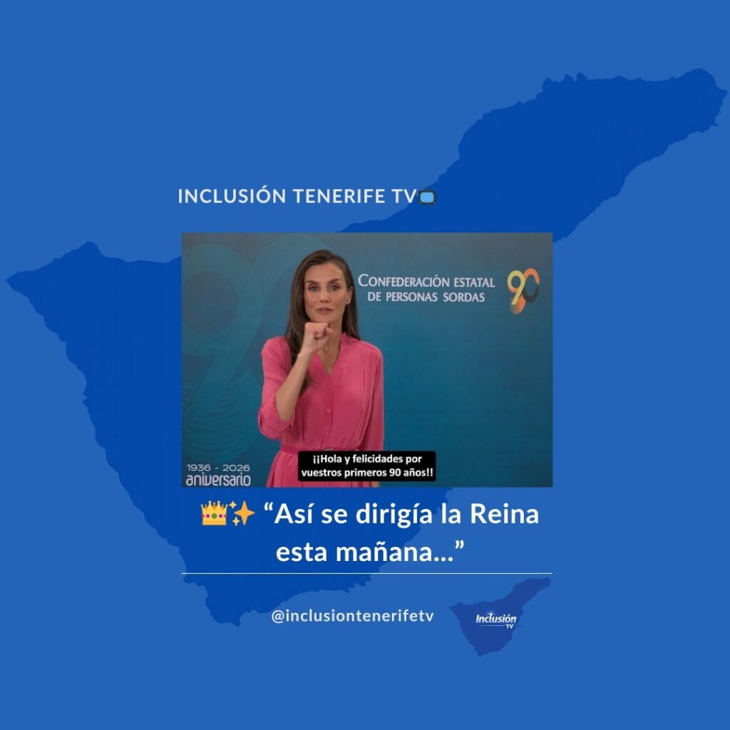 La Reina Letizia celebra 90 años de compromiso de la CNSE