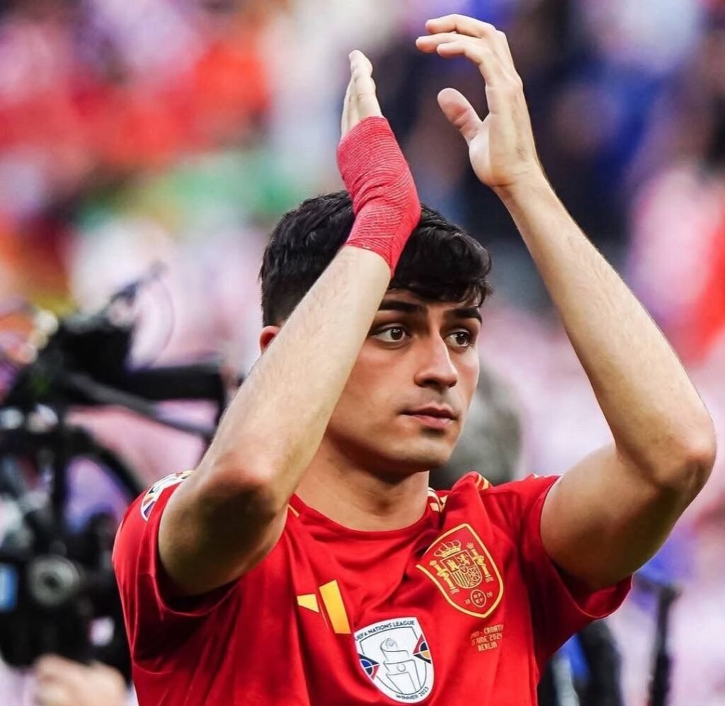 Pedri brilló en el partido España vs Cabo Verde