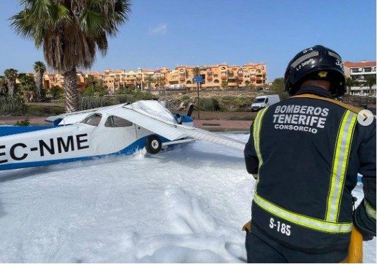 Accidente aéreo en Tenerife