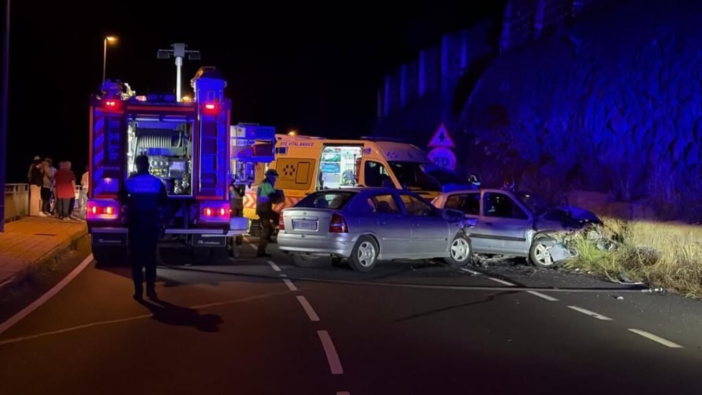 Accidente grave en la TF-16