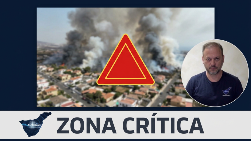 Incendio en Candelaria