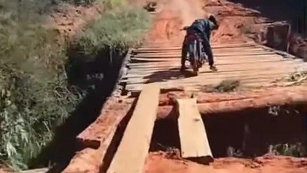 🌉 Puente en Curuguaty: riesgo de colapso amenaza a pobladores